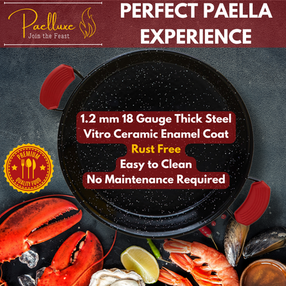 Paelluxe 22'' Paella Pan