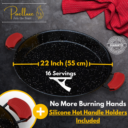 Paelluxe 22'' Paella Pan